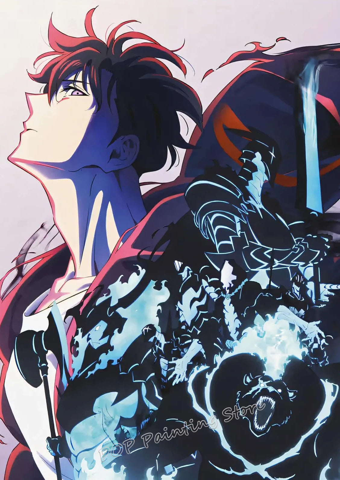 Solo Inspired Anime Wall Art Canvas