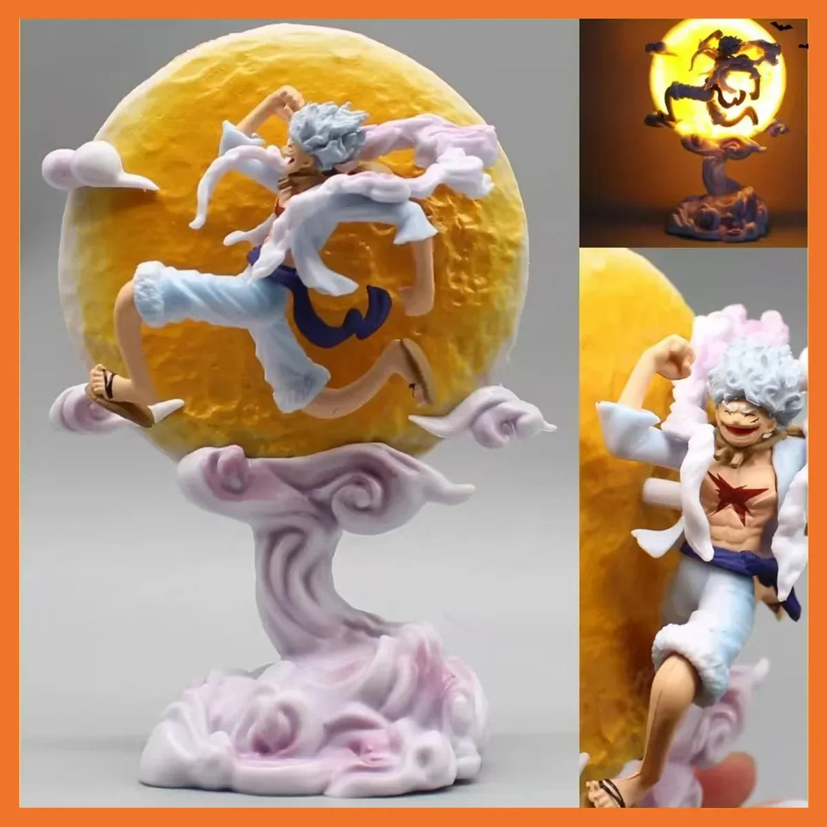 16Cm One Piece Anime Figure Moon Light