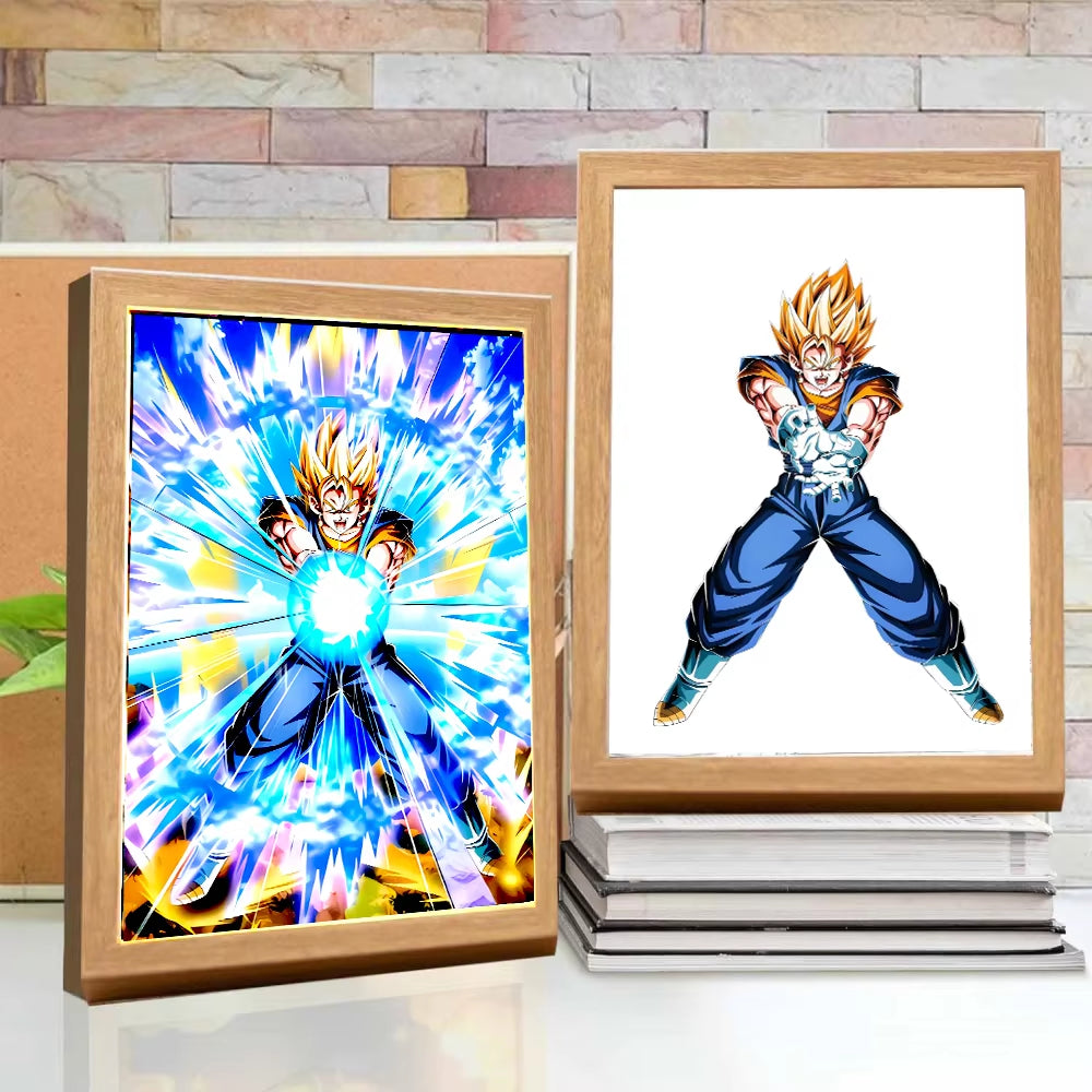 Anime Dragon Ball Z Light Painting