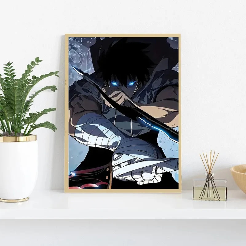 Solo Inspired Anime Wall Art Canvas