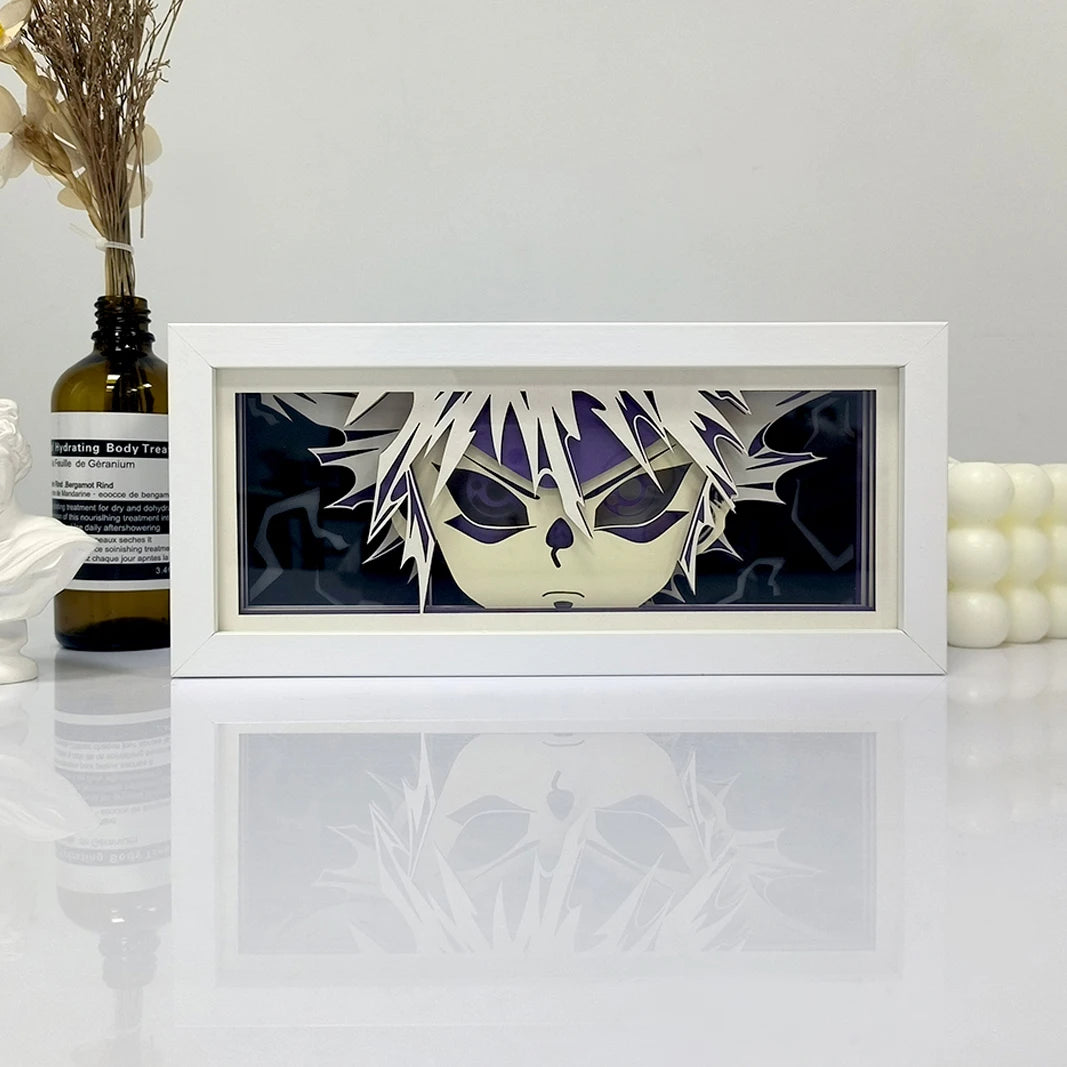 Remote Control Anime Paper Carving Box Light 