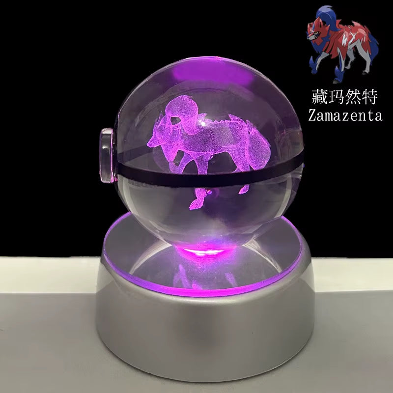 Anime Pokemon 3D Crystal Ball