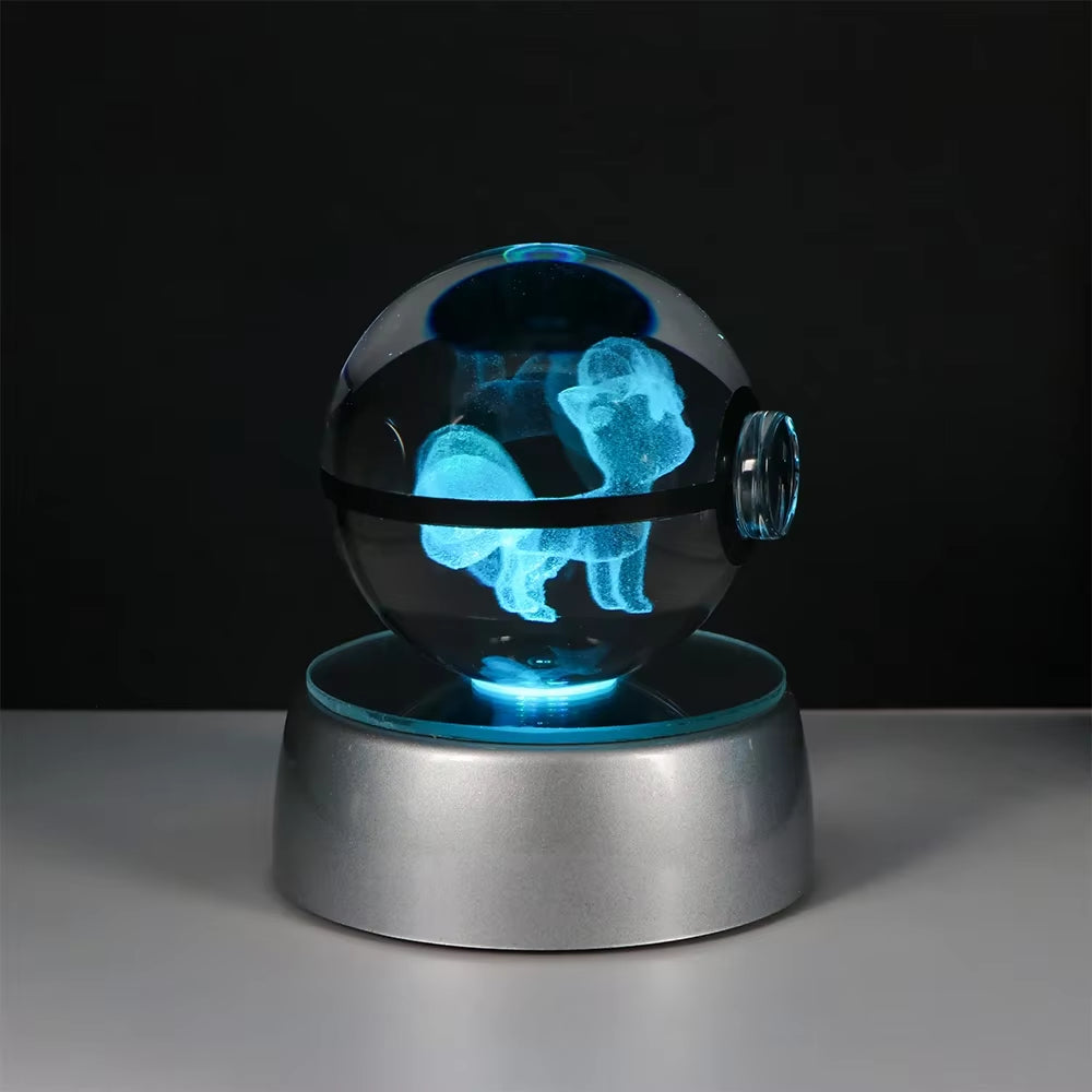 Anime Pokemon 3D Crystal Ball