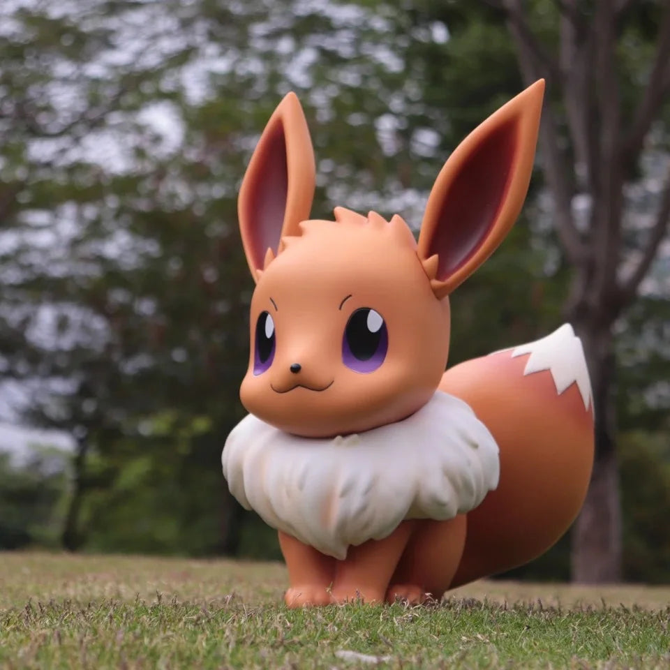 40Cm Pokemon Big Size 1:1 Eevee Action Anime Figure