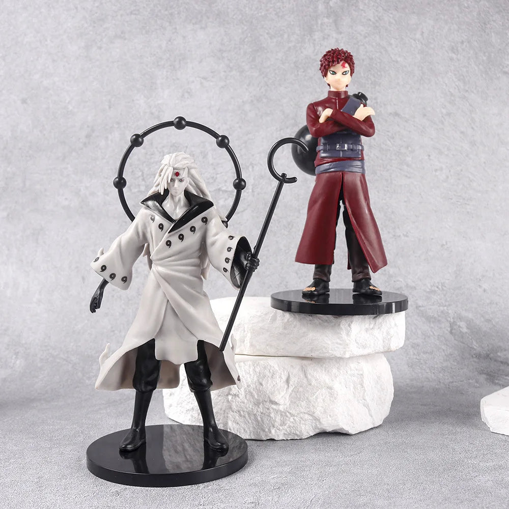 Anime Naruto Sasuke Gaara Action Figure 