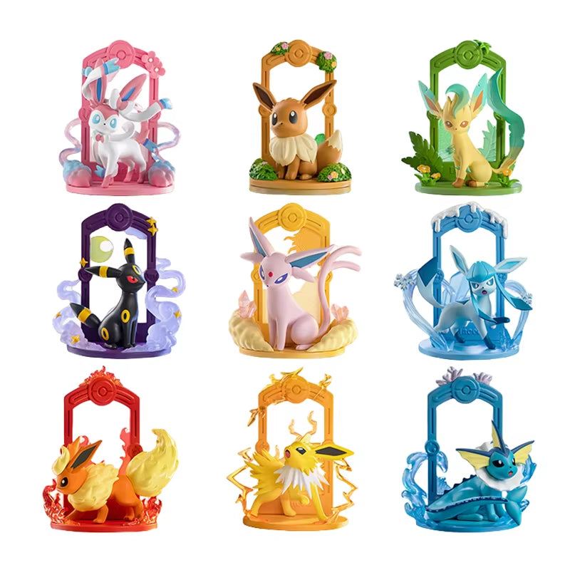 9 Style Pokemon Figures