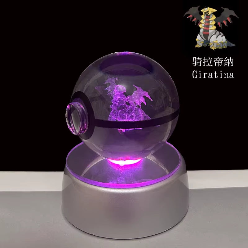 Anime Pokemon 3D Crystal Ball
