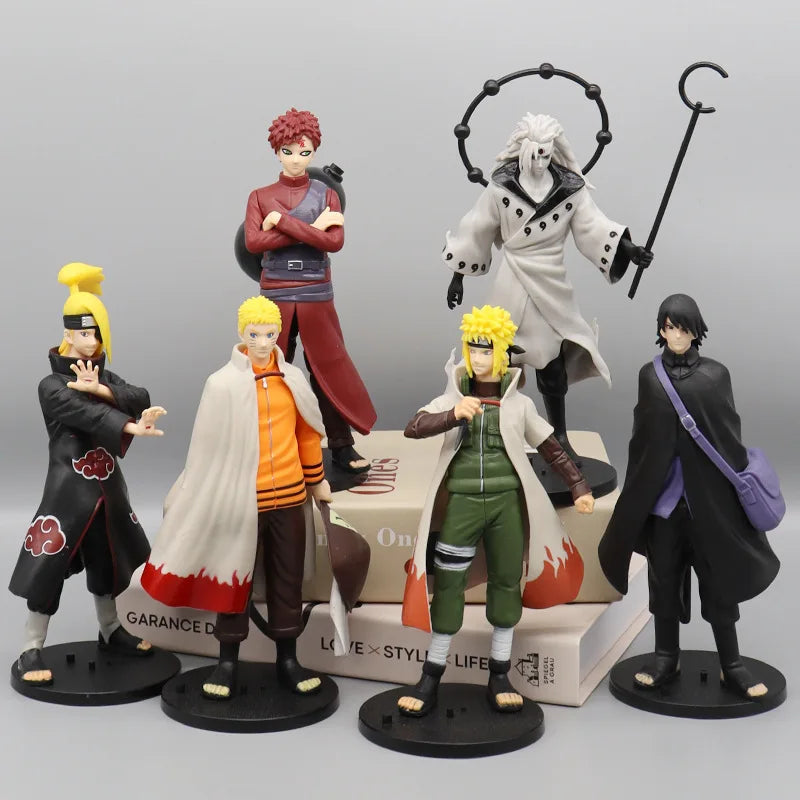 Anime Naruto Sasuke Gaara Action Figure 