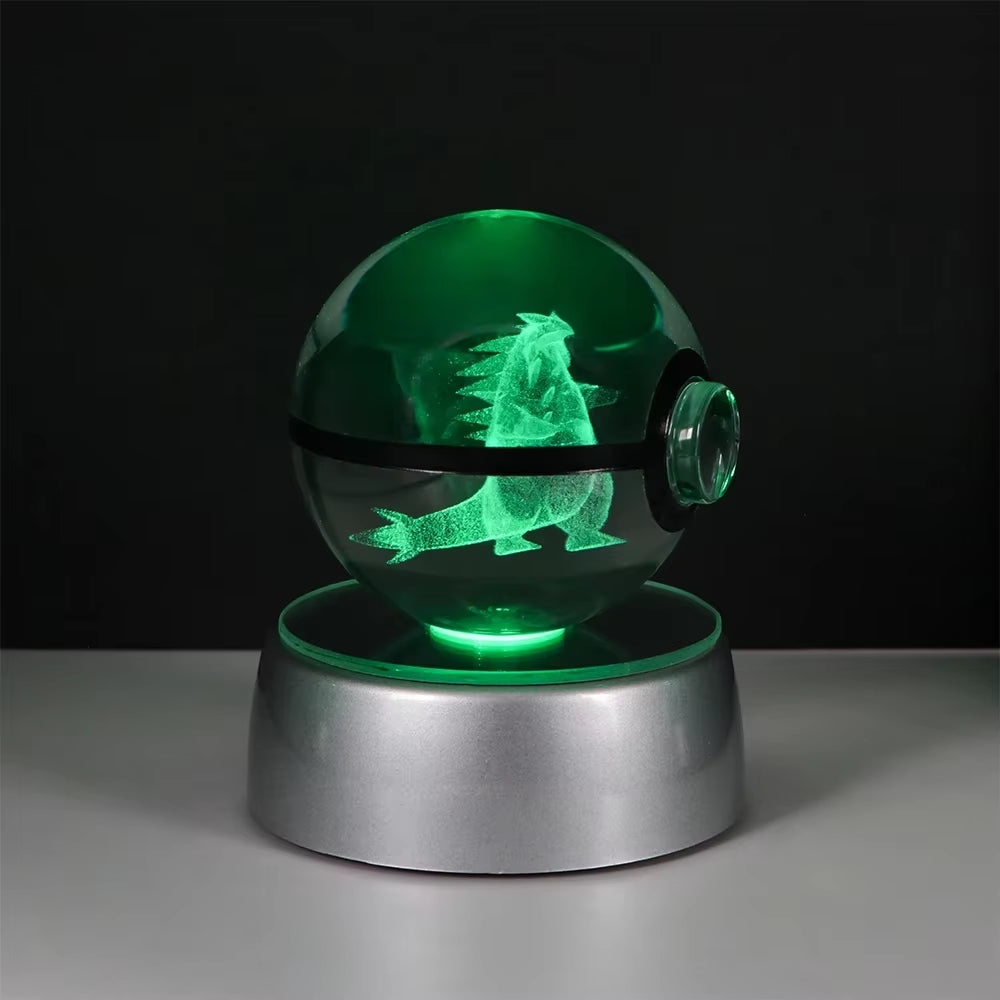 Anime Pokemon 3D Crystal Ball