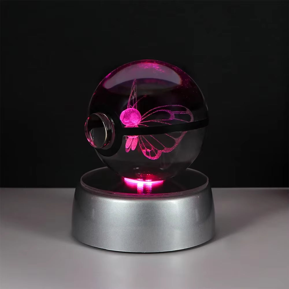 Anime Pokemon 3D Crystal Ball