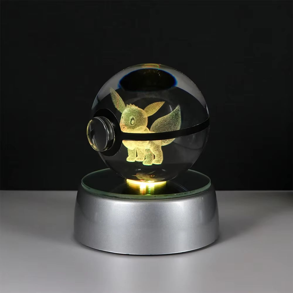 Anime Pokemon 3D Crystal Ball