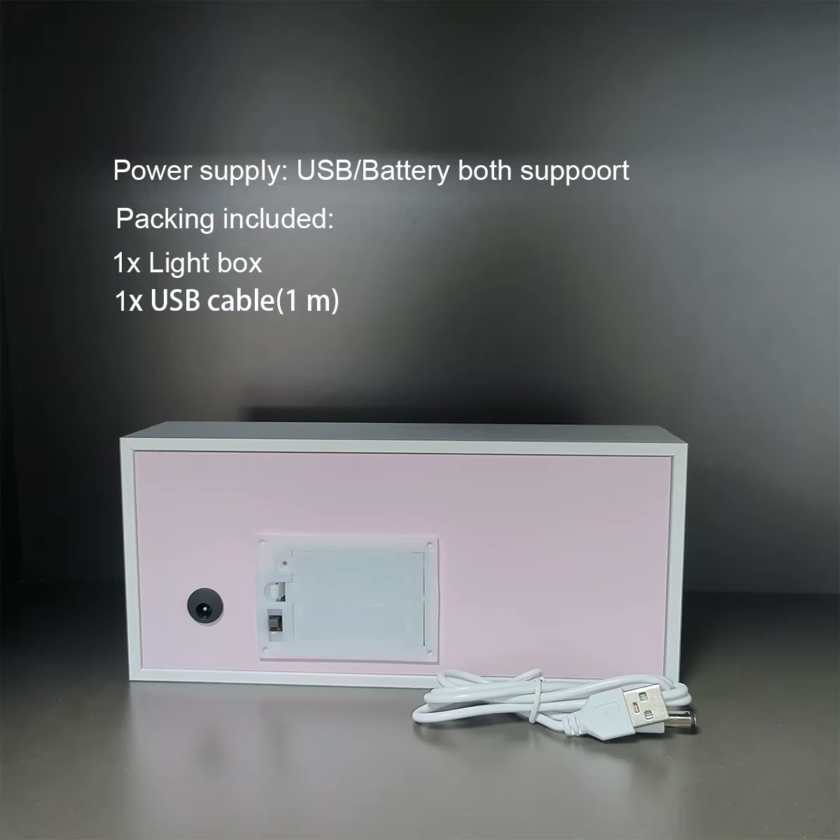 Remote Control Anime Paper Carving Box Light 