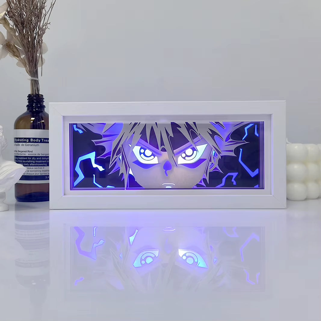 Remote Control Anime Paper Carving Box Light 