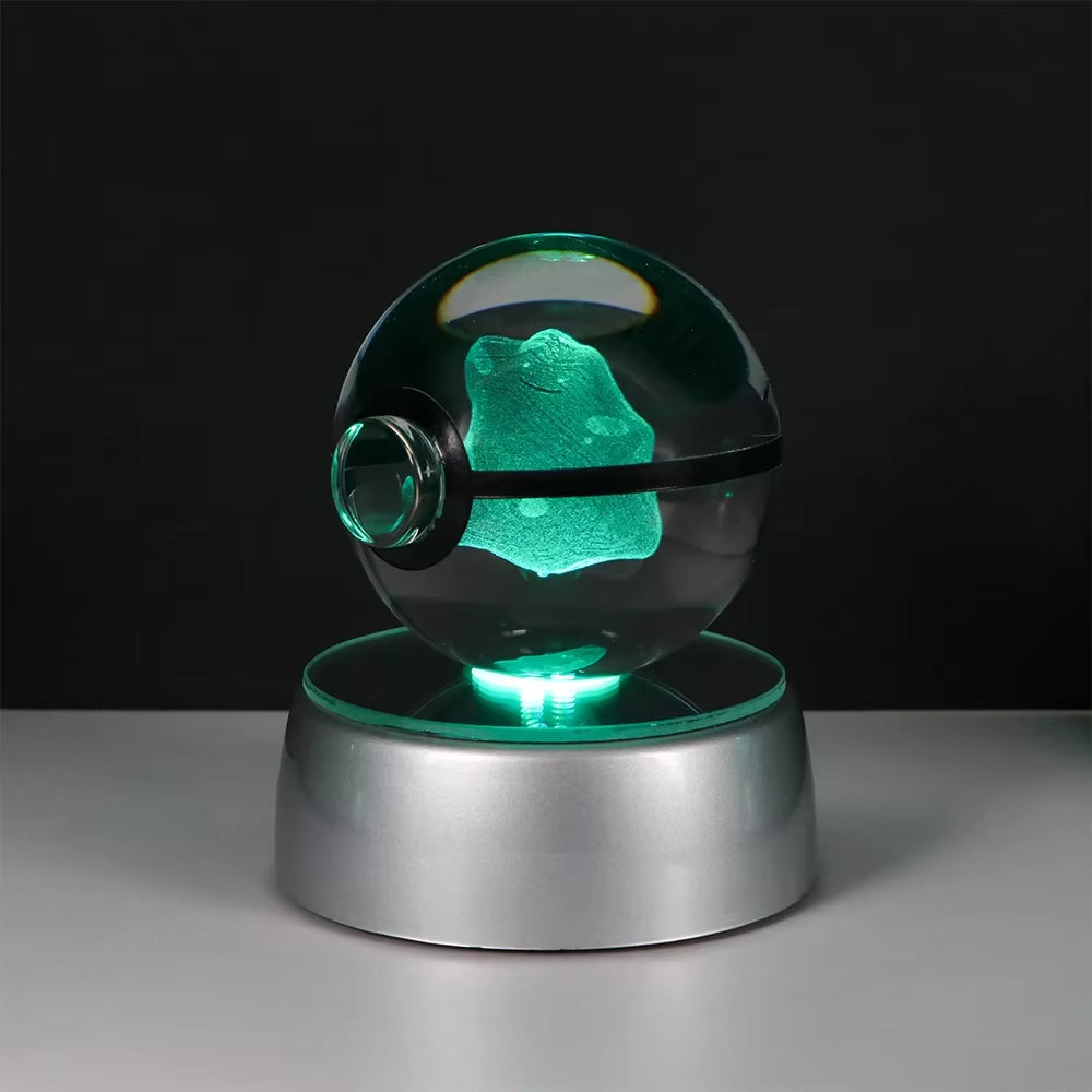 Anime Pokemon 3D Crystal Ball