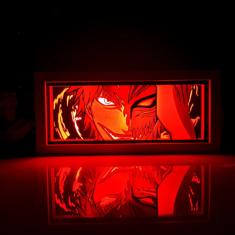Remote Control Anime Paper Carving Box Light 