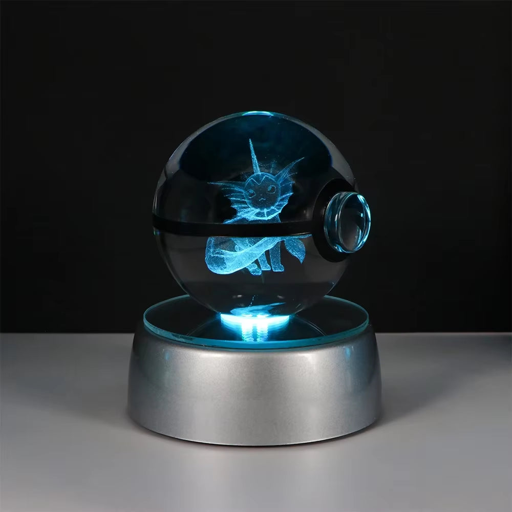 Anime Pokemon 3D Crystal Ball