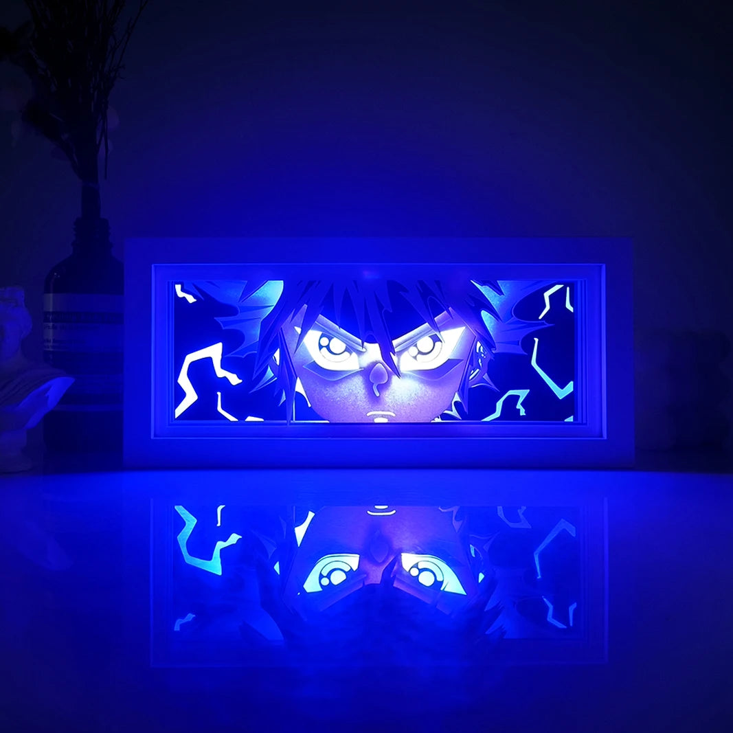Remote Control Anime Paper Carving Box Light 