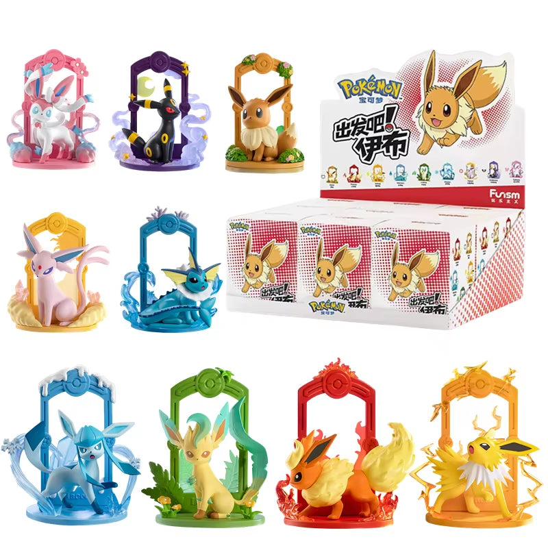 9 Style Pokemon Figures