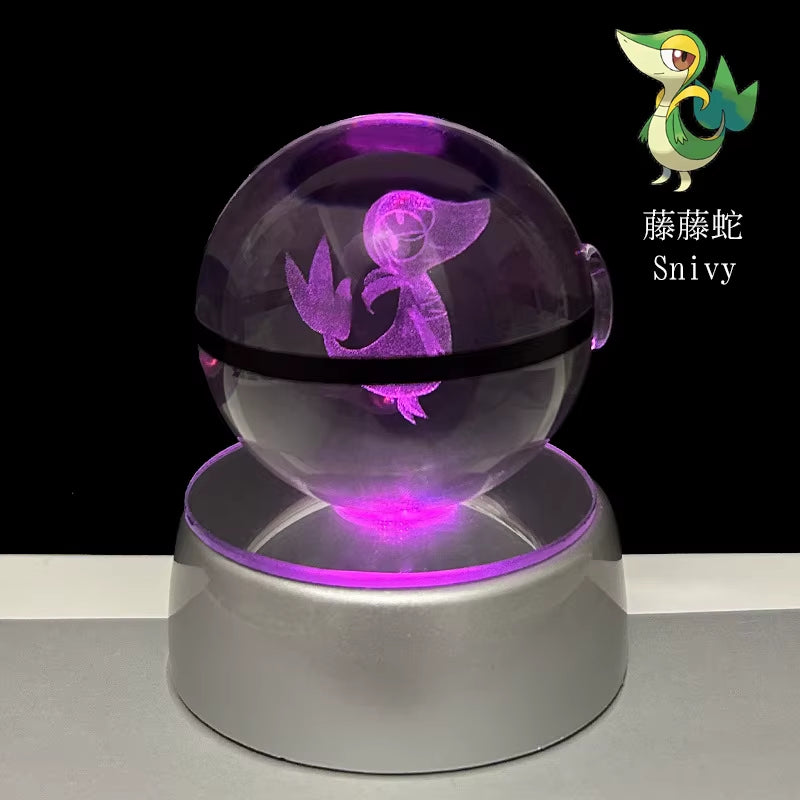 Anime Pokemon 3D Crystal Ball