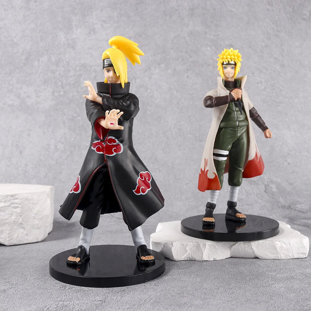 Anime Naruto Sasuke Gaara Action Figure 