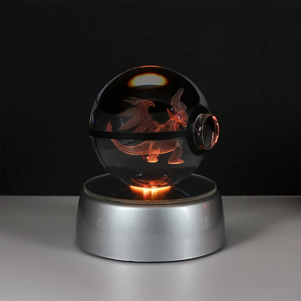 Anime Pokemon 3D Crystal Ball