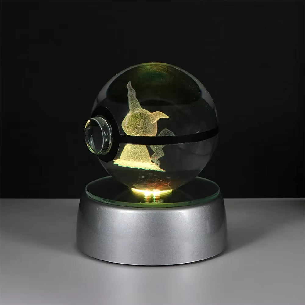 Anime Pokemon 3D Crystal Ball