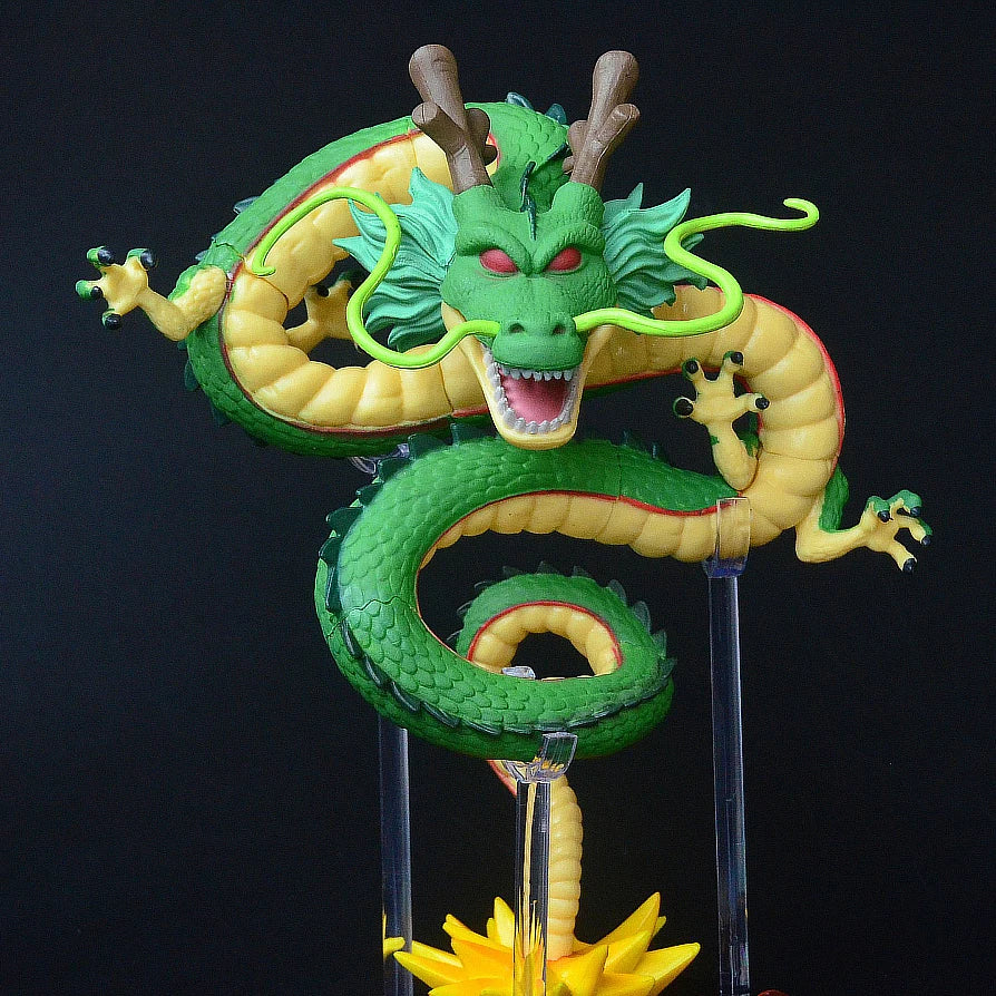 Anime Dragon Ball Shenron Summon Shenron Scene Action Figure