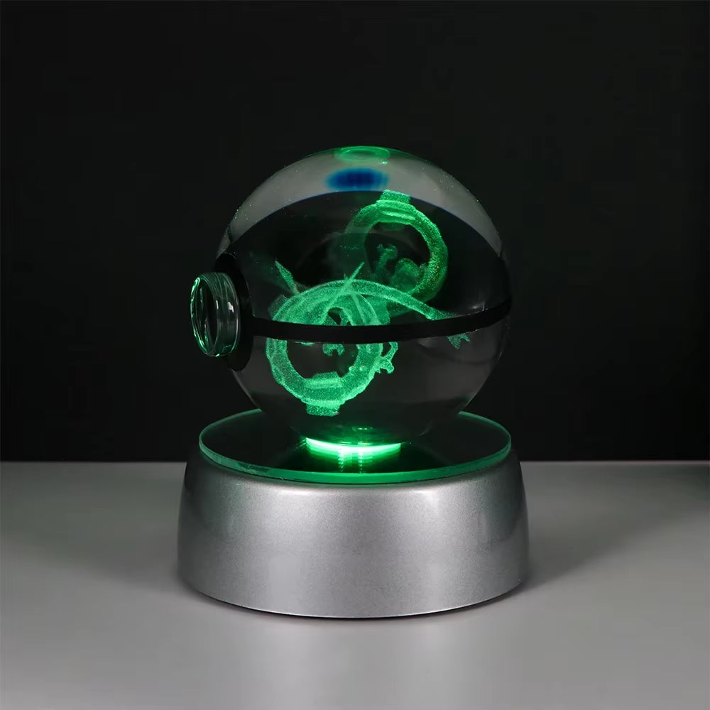 Anime Pokemon 3D Crystal Ball