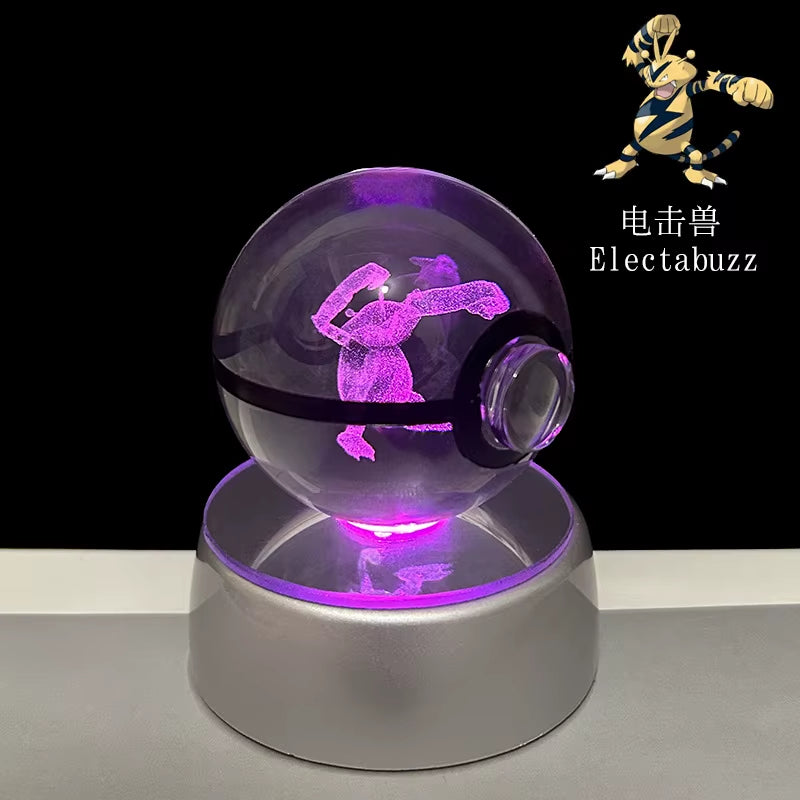 Anime Pokemon 3D Crystal Ball