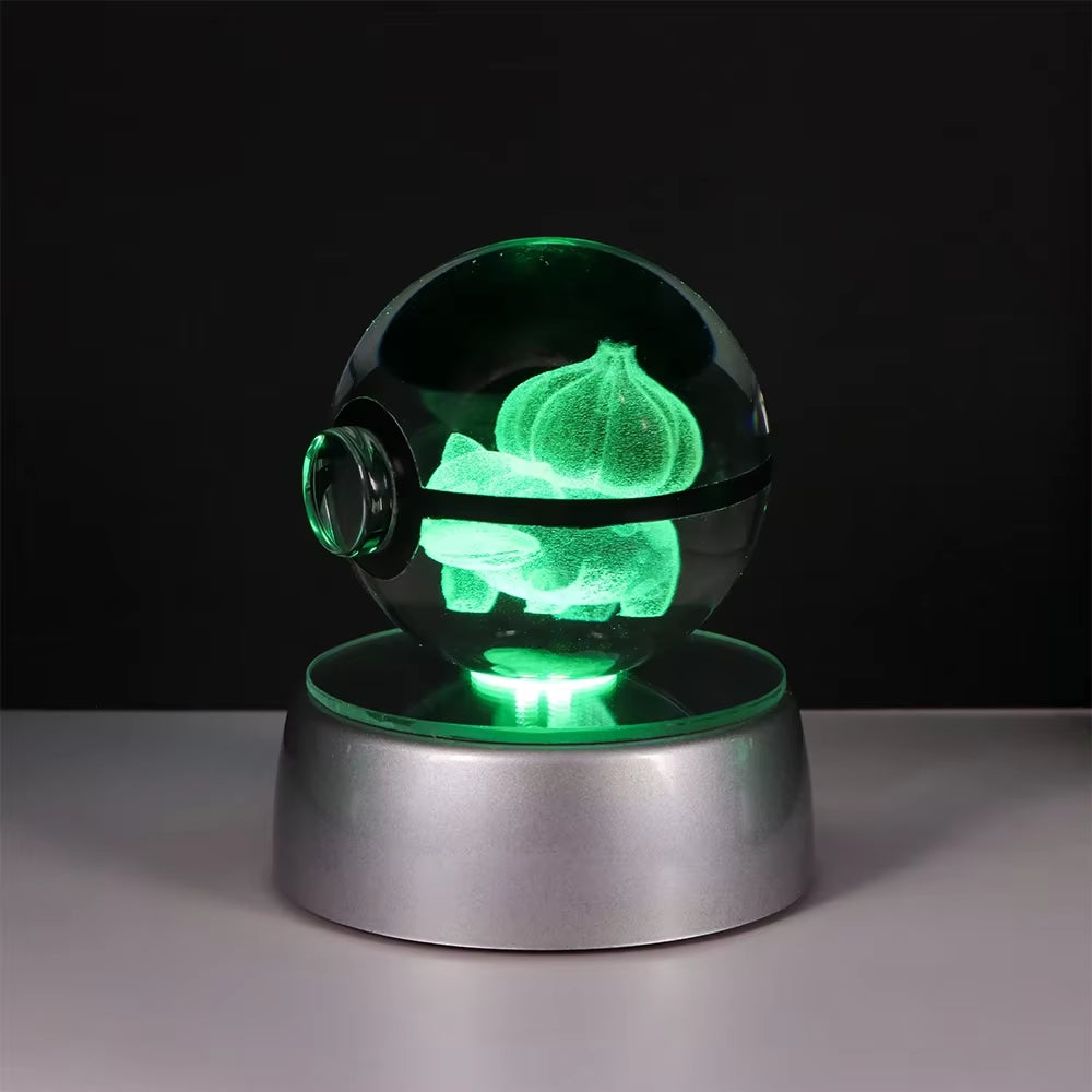 Anime Pokemon 3D Crystal Ball