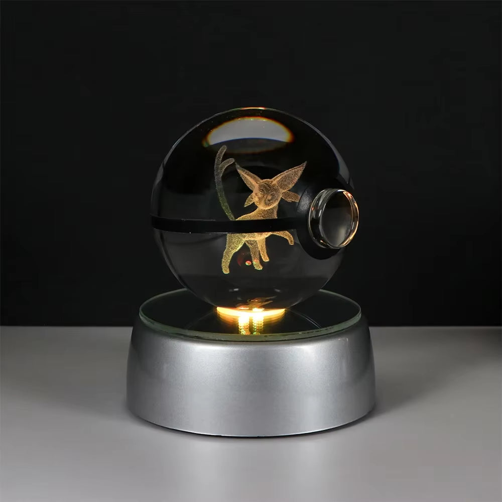 Anime Pokemon 3D Crystal Ball