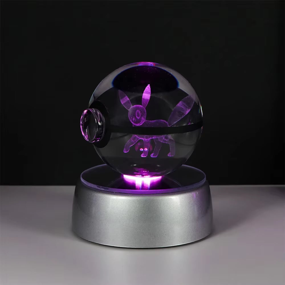 Anime Pokemon 3D Crystal Ball