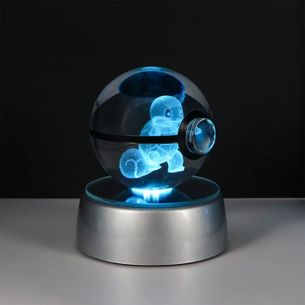 Anime Pokemon 3D Crystal Ball